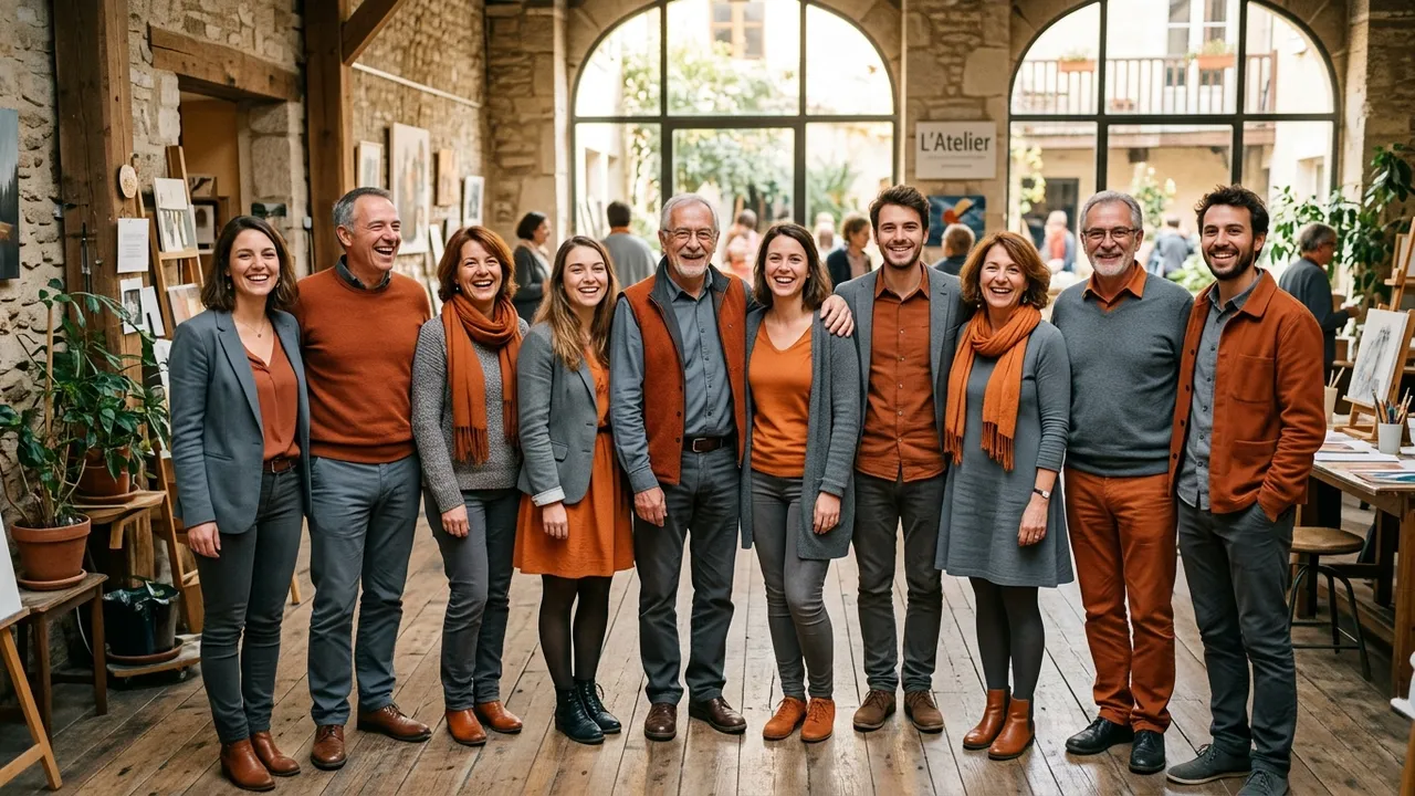 Portrait de l'équipe des bénévoles engagés de MOST FAMOUS PRODUCTION